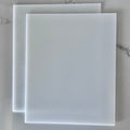 Load image into Gallery viewer, Two plain white rectangular boards, one overlapping the other, on a marble counter