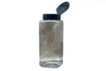 Load image into Gallery viewer, Empty clear plastic 33 oz shaker bottle with a black flip-top lid