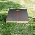 Load image into Gallery viewer, ACA Logo Red Stripes Cornhole Boards detail