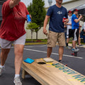 Load image into Gallery viewer, ACA Ann Arbor Campus Gameday Cornhole Boards detail