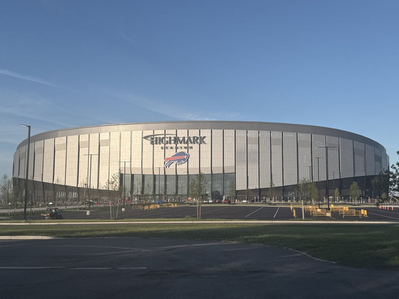 The new Highmark Stadium in Orchard Park, New York