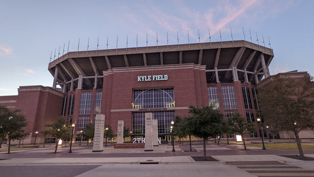 The north end of Kyle Field at Texas A&M in College Station