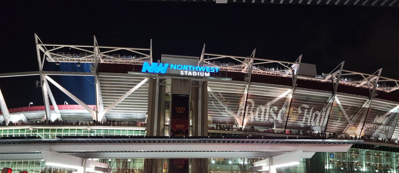 Northwest Stadium in Landover, Maryland