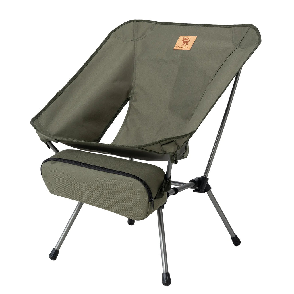 Qunature Ultralight Aluminum Camping Chair, 260 lb Capacity