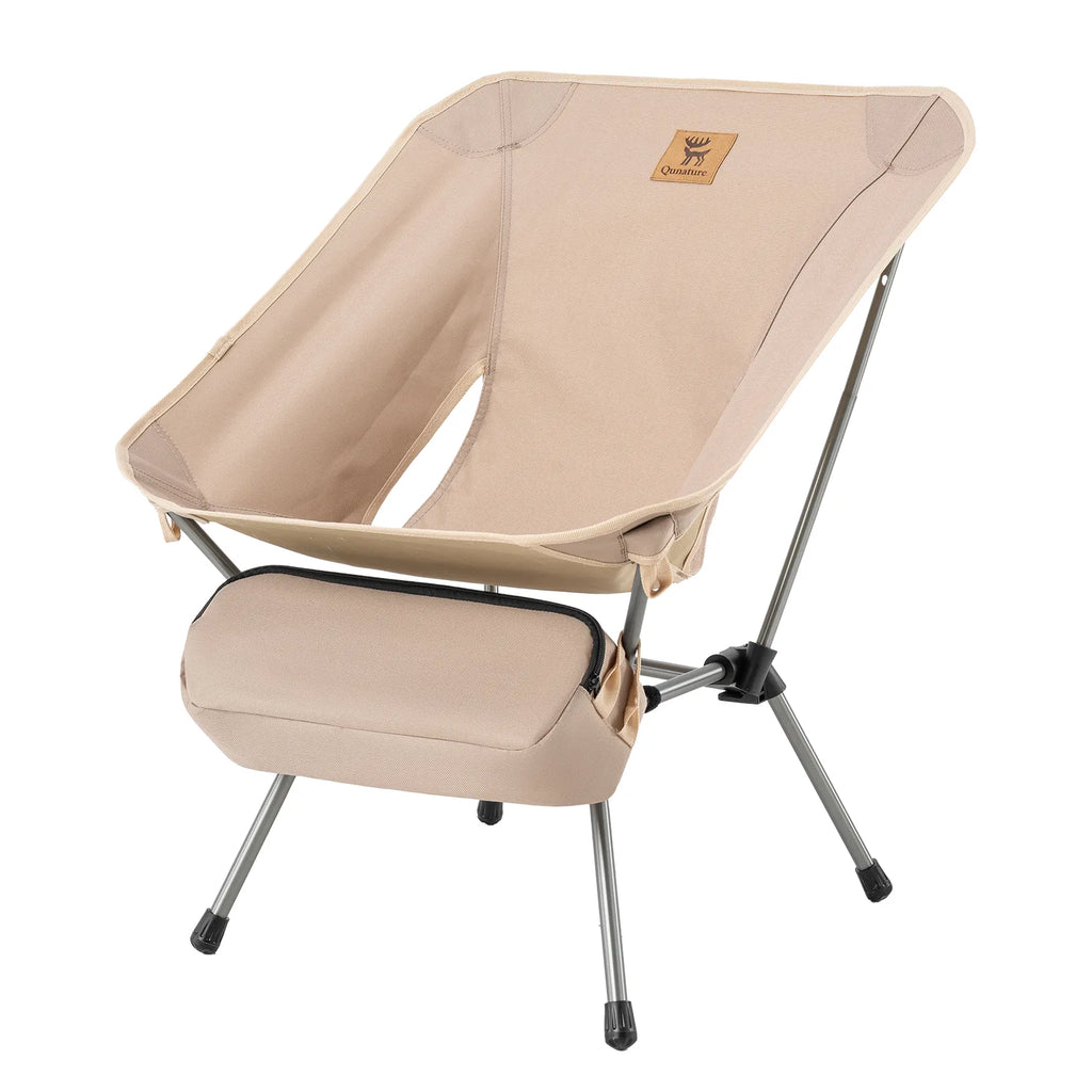 Qunature Ultralight Aluminum Camping Chair, 260 lb Capacity