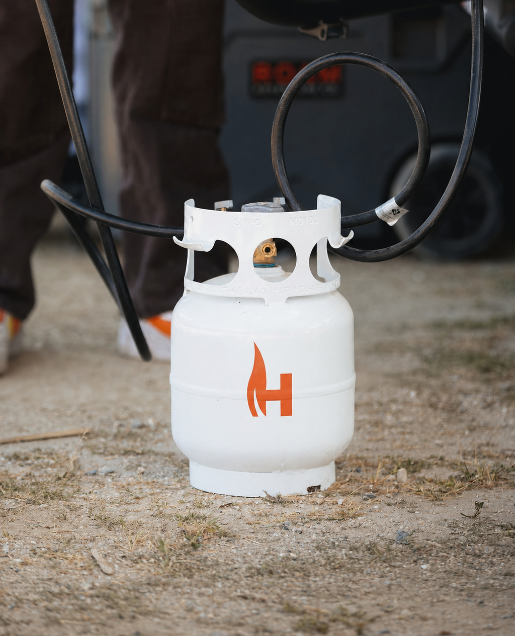 5LB Refillable Propane Tank with Optional Carrying Case