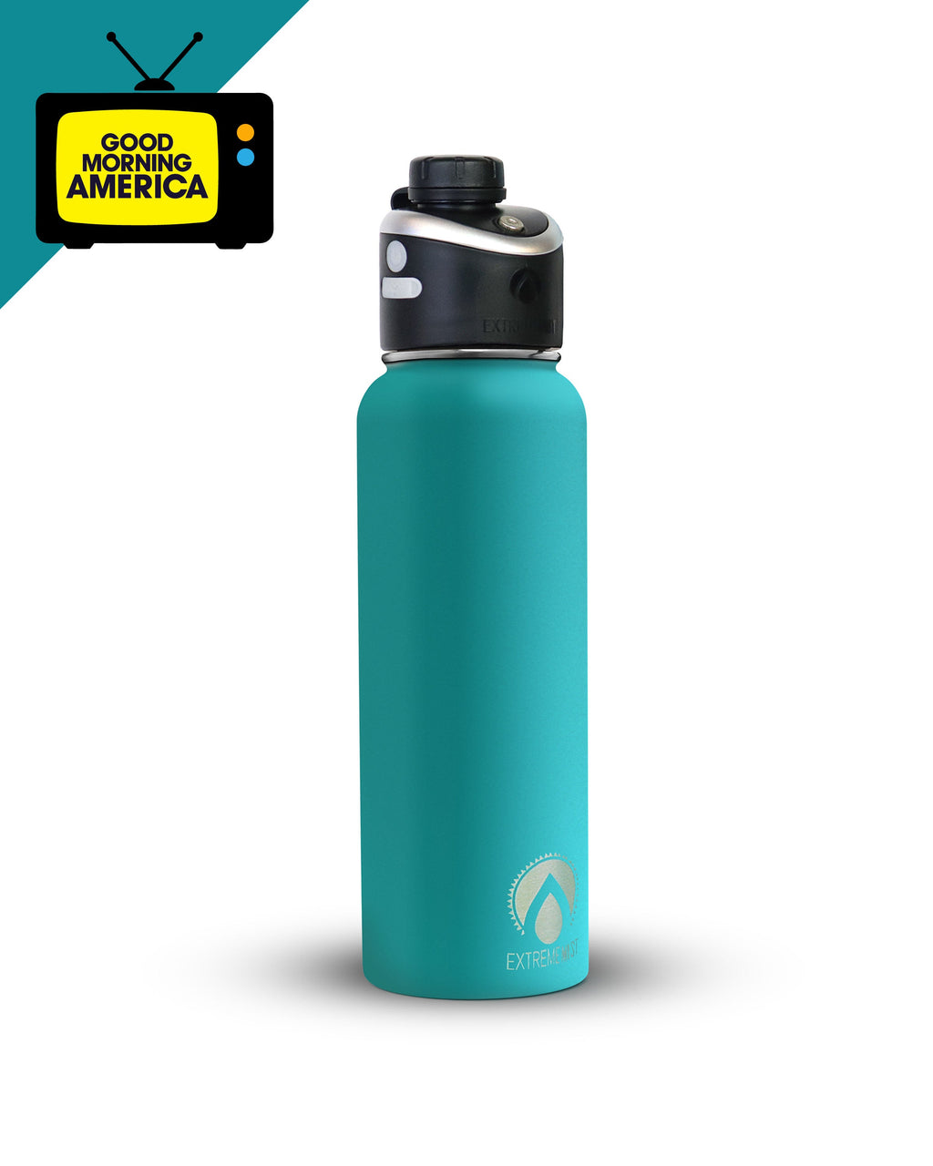 GoMist Rechargeable Misting Water Bottle, Insulated, 25 or 40 oz