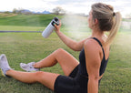 GoMist Rechargeable Misting Water Bottle, Insulated, 25 or 40 oz