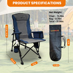 ExtremeMIST Heated Camping Chair with 20,000mAh Power Bank