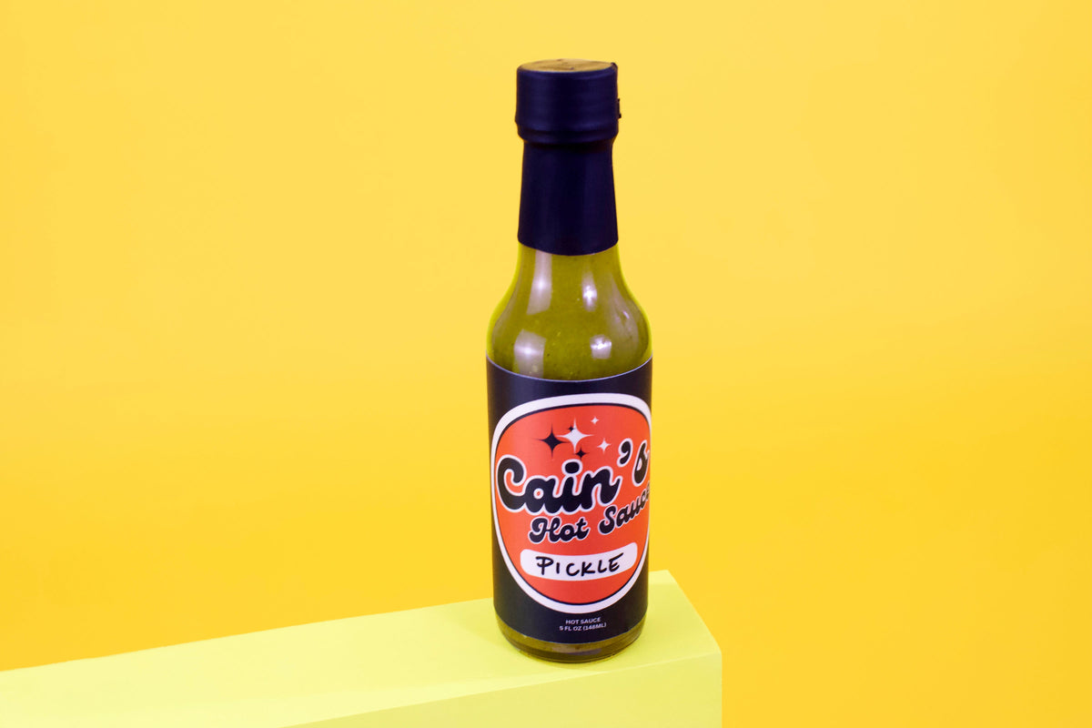 Cain's Pickle Hot Sauce
