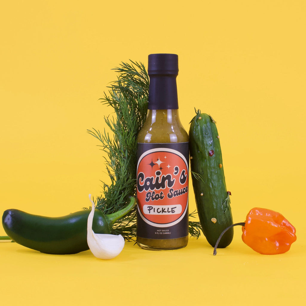 Cain's Pickle Hot Sauce