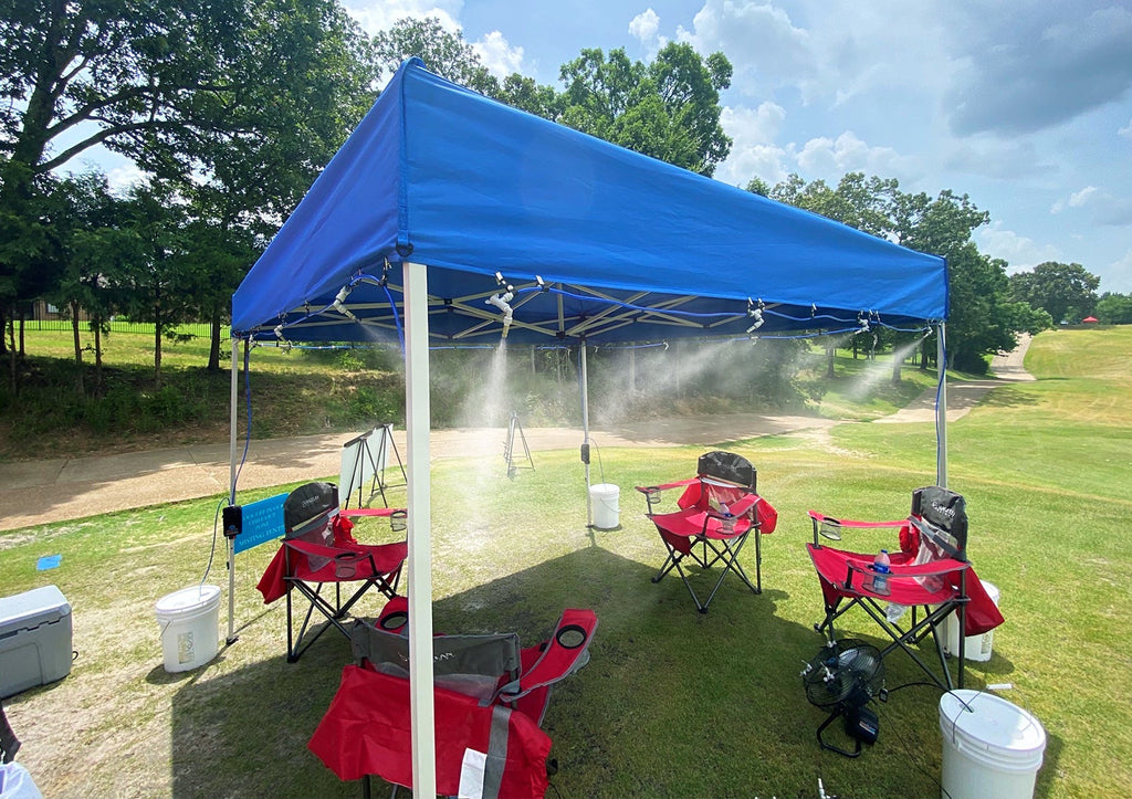 ExtremeMist Pro Portable Misting System, 24 ft, 270 PSI, with Storage Box