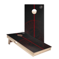 Load image into Gallery viewer, ACA Star Logo Red Stripes Cornhole Boards, set of two
