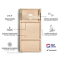 Load image into Gallery viewer, ACA Logo Red Stripes Cornhole Boards, additional view
