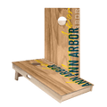 Load image into Gallery viewer, ACA Star Ann Arbor Campus Gameday Cornhole Boards, set of two
