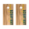 Load image into Gallery viewer, ACA Ann Arbor Campus Gameday Cornhole Boards
