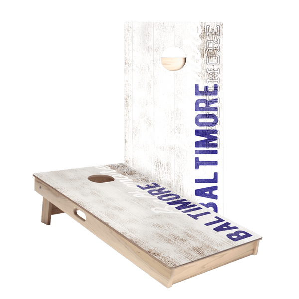 ACA Star Baltimore Vintage Gameday Cornhole Boards, set of two