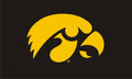 Iowa Hawkeyes Appliqué Flag (3'x5')