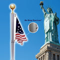 Load image into Gallery viewer, EZPOLE Liberty Telescoping Flagpole, 17 or 21 ft
