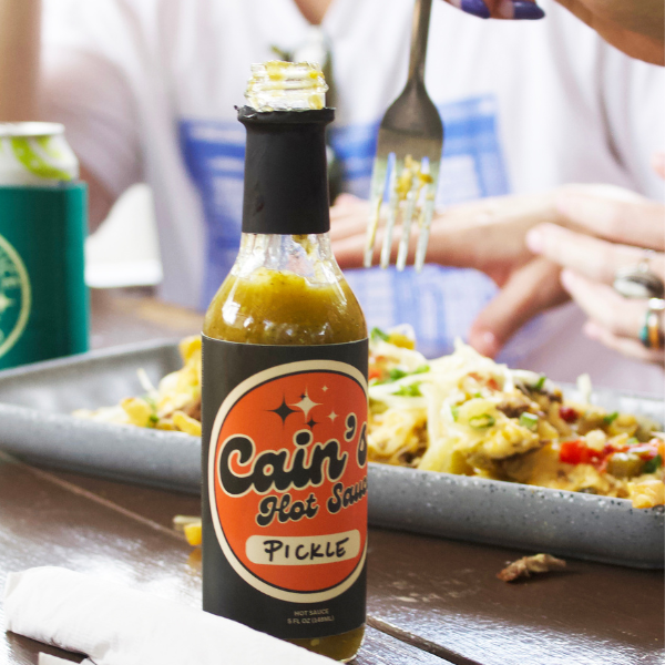 Cain's Pickle Hot Sauce