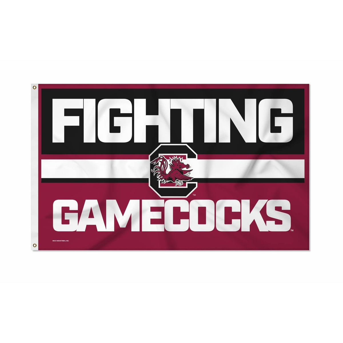 South Carolina Gamecocks 3x5 flag, Bold design, with metal grommets