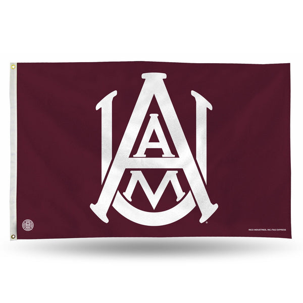 Alabama A&M Bulldogs 3x5 flag, with metal grommets