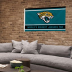 Jacksonville Jaguars 3x5 Flag, World's Biggest Fan