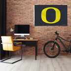 Oregon Ducks 3x5 Flag, Grey