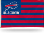 Buffalo Bills 3x5 flag, Country design, with metal grommets