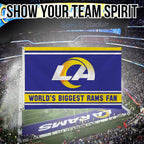 Los Angeles Rams 3x5 Flag, World's Biggest Fan