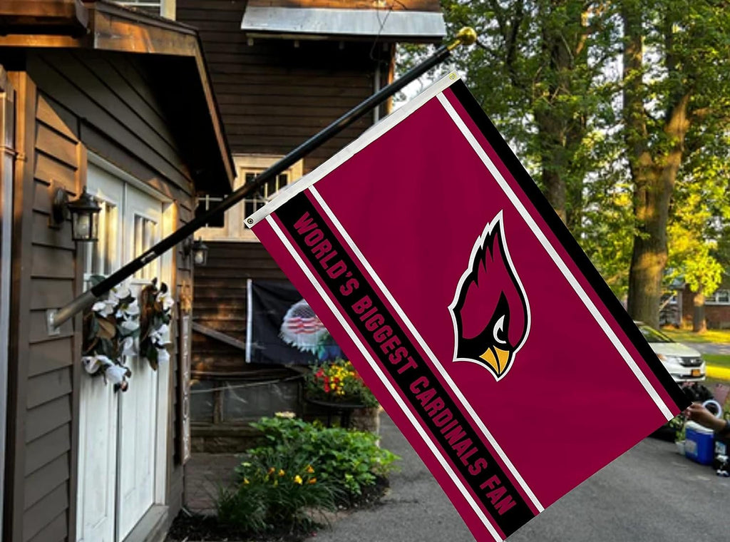 Arizona Cardinals 3x5 Flag, World's Biggest Fan