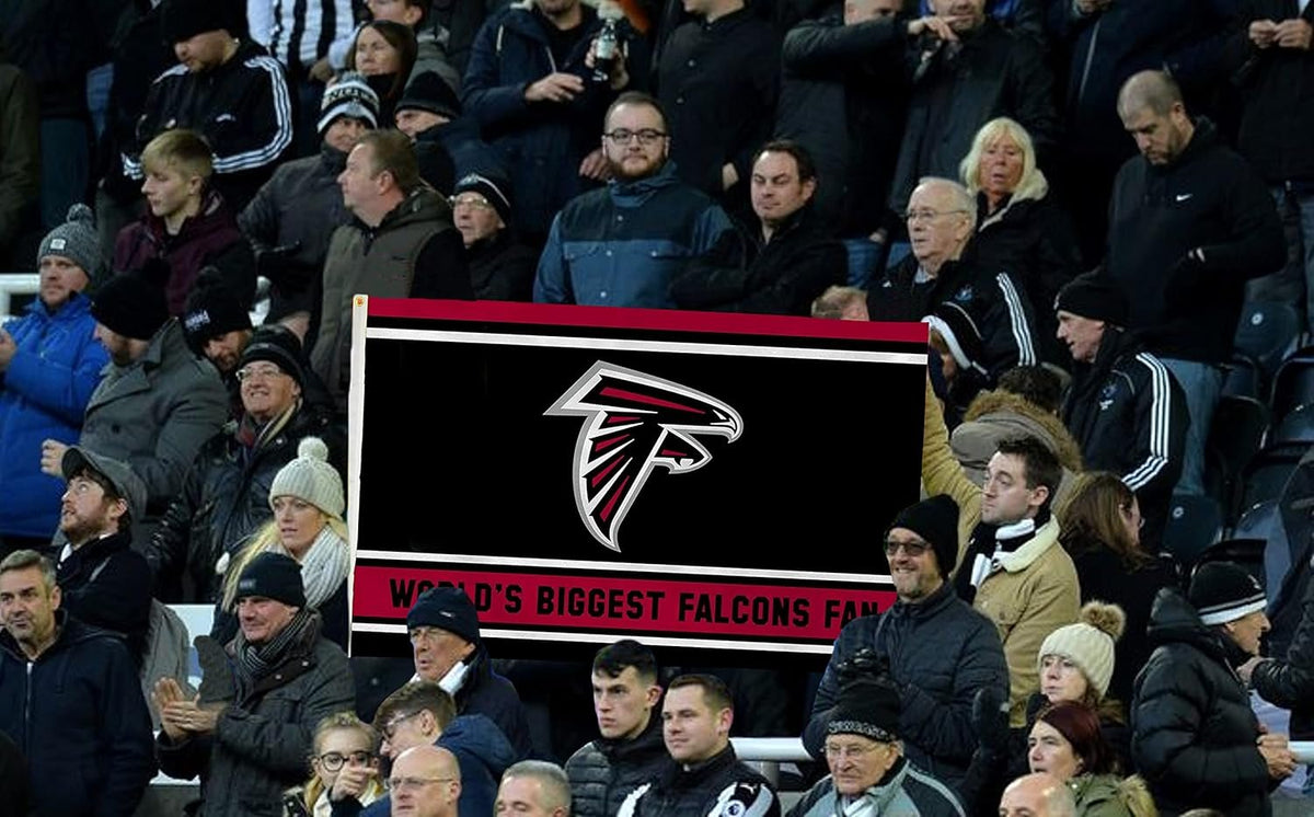 Atlanta Falcons 3x5 Flag, World's Biggest Fan