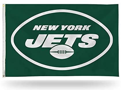 New York Jets 3x5 flag, with metal grommets
