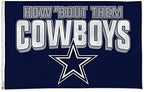 Dallas Cowboys 3x5 Flag, Team Slogan