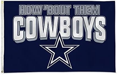 Dallas Cowboys 3x5 Flag, Team Slogan