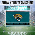 Jacksonville Jaguars 3x5 Flag, World's Biggest Fan