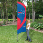 Buffalo Bills Tall Team Flag Kit, 8.5 x 2.5 ft with Pole
