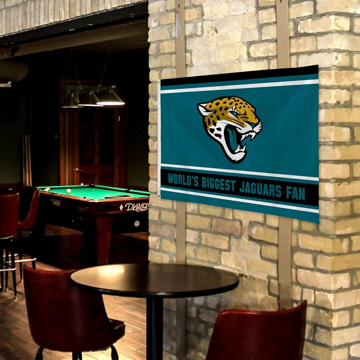 Jacksonville Jaguars 3x5 Flag, World's Biggest Fan