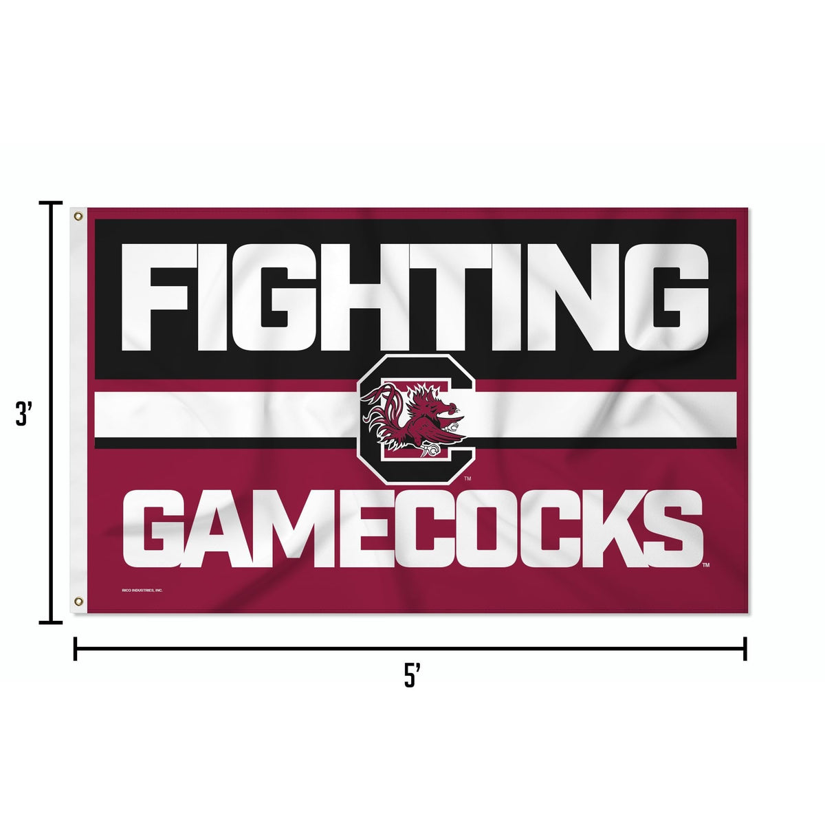 South Carolina Gamecocks 3x5 Flag, Bold
