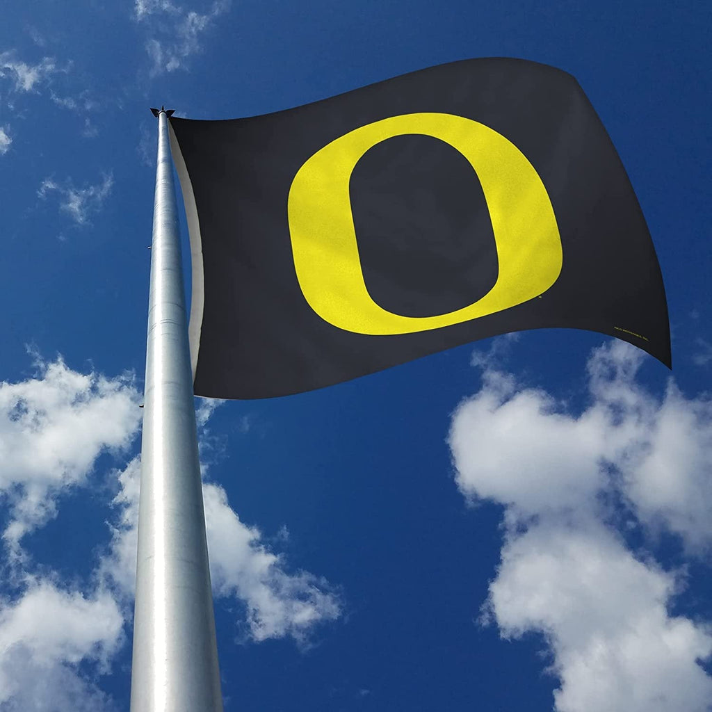 Oregon Ducks 3x5 Flag, Grey