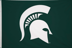 Michigan State University Spartans Flag