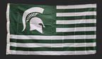 Michigan State University Spartans Flag