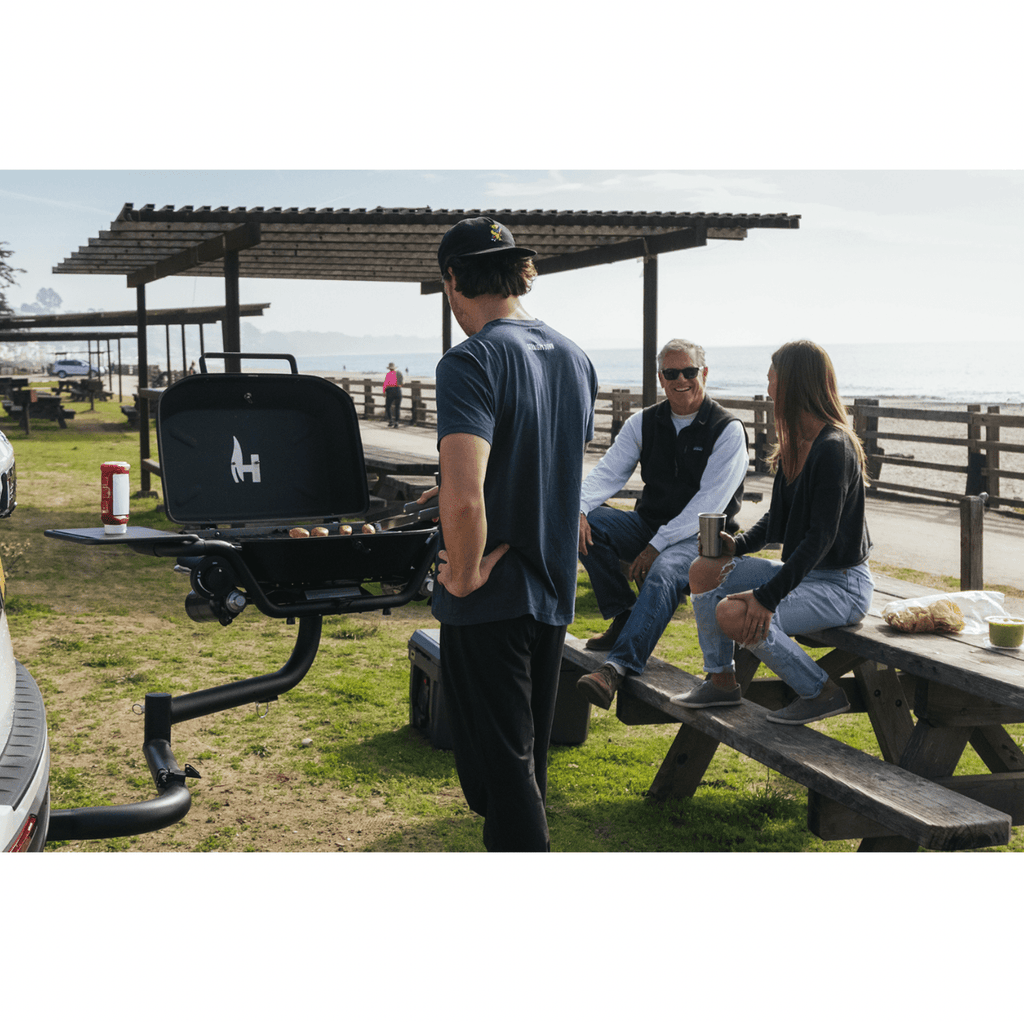 HitchFire F-20 Hitch-Mounted Propane Grill, 20,000 BTU