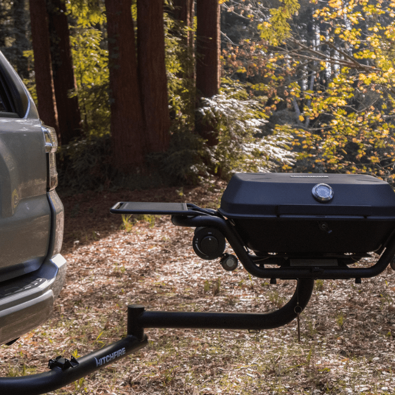 HitchFire F-20 Hitch-Mounted Propane Grill, 20,000 BTU
