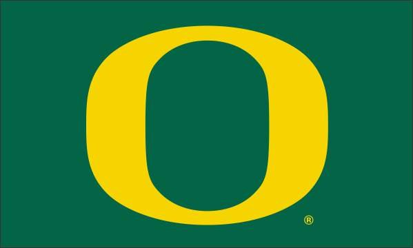 Oregon Ducks Appliqué Flag (3'x5')