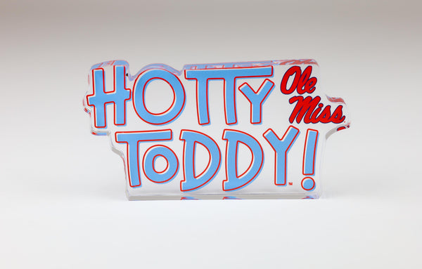 Tailgated Co. Hotty Toddy Acrylic Block Shelfie